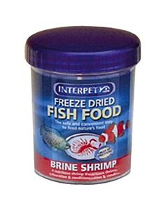 Interpet Freeze Dried Fish Food Brine Shrimp 18g