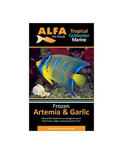 Alfa Gamma Frozen 100g Blister Pack - Artemia & Garlic