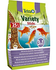 Tetra Pond Variety Sticks - Stick Fish Food 25L (204577)