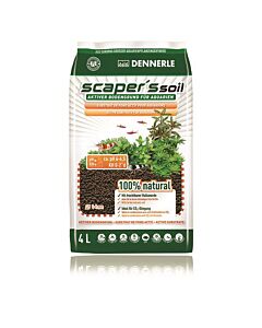 Dennerle Scapers Soil 1-4mm 4L - Black