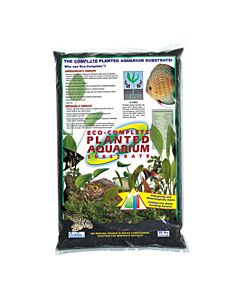 Caribsea Eco-Complete Live Planted Substrate 9kg Black Close