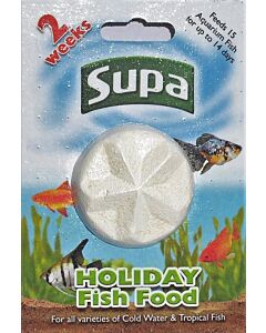 Supa Aquatic Supplies - Vacation Holiday Fish Food 25g