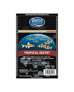 Betta Choice Tropical Sextet Blister Pack x 10