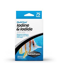 Seachem Multi Test Iodine & Iodide Test Kit