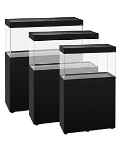 AquaEl OPTISET Aquariums & Cabinets (Black and White Options)