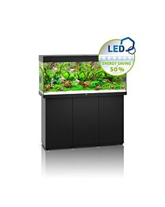 Juwel Rio 240 Aquarium & Cabinet (LED lighting) - Light Wood, Dark Wood, Black, White or Grey