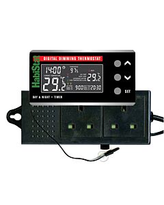 HabiStat Digital Dimming Thermostat Timer 600w