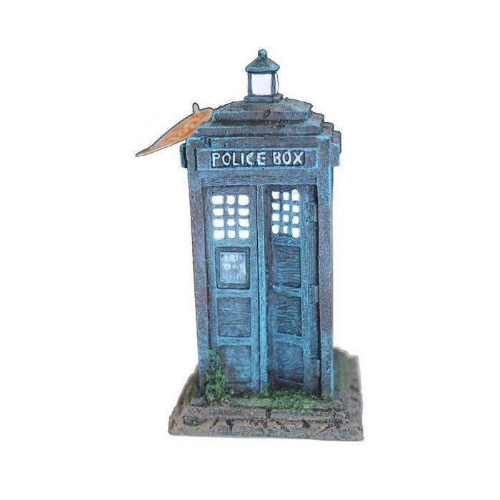 Small Blue Telephone Box