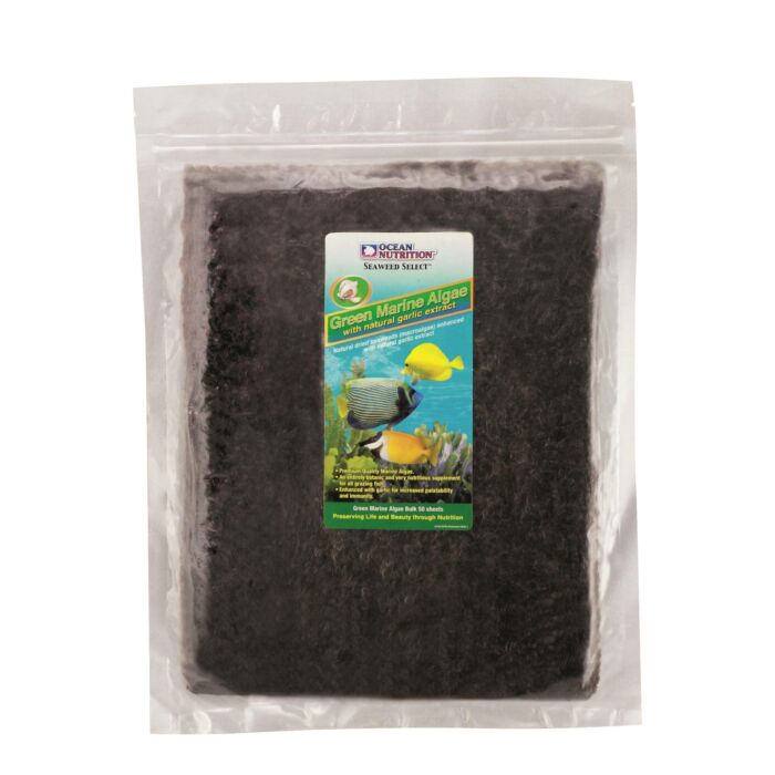 Ocean Nutrition Seaweed Green Marine Algae Natural Garlic Extract 50 Sheets (1025027)