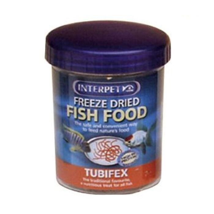 Interpet Freeze Dried Fish Food Tubifex 30g