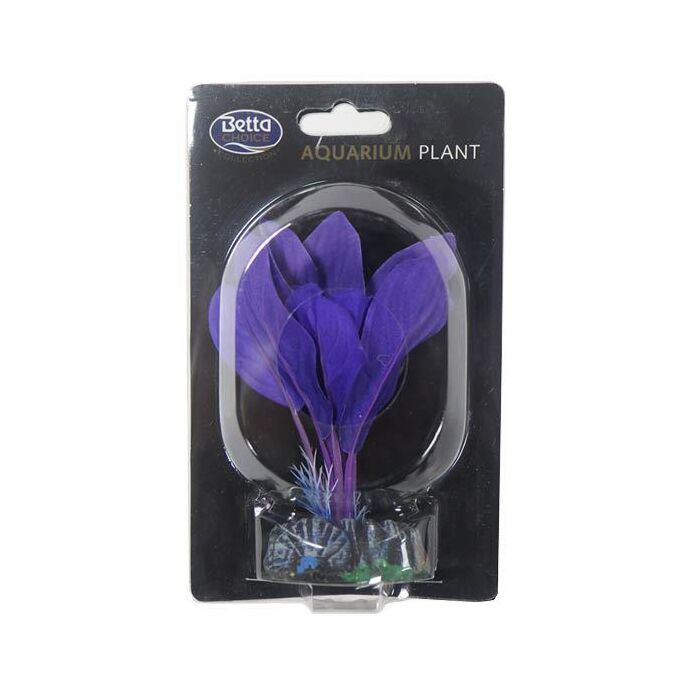 Betta Choice 13cm Silk Purple Plant