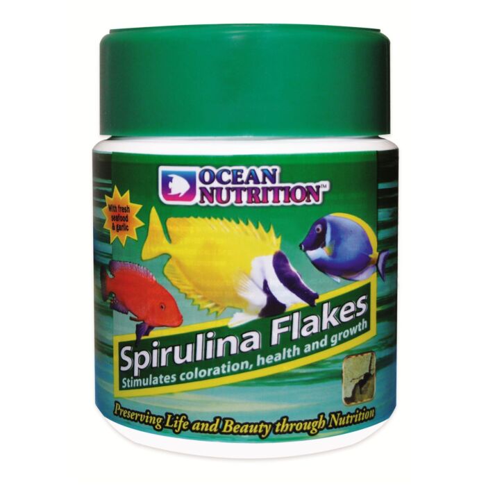 Ocean Nutrition Spirulina Flake Tropical Fish Flakes 71g (1025485)