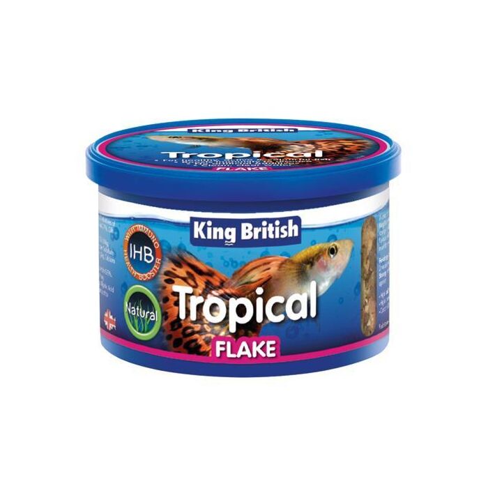 King British Tropical Fish Flake (with IHB) 12g