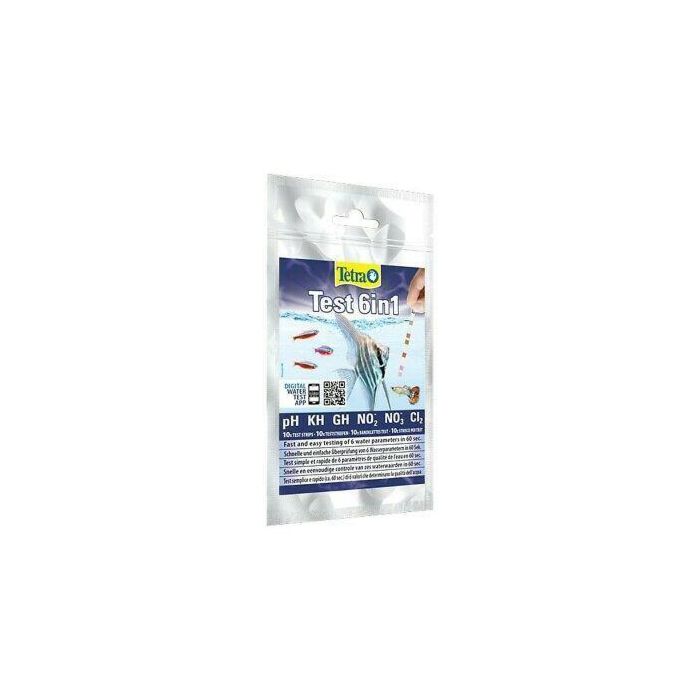 Tetra Test Strips 6in1 x10 strips - 10 tests