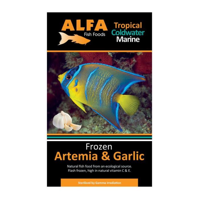 Alfa Gamma Frozen 100g Blister Pack - Artemia & Garlic