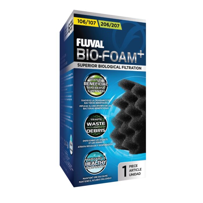 Fluval Bio-Foam+ 106/206 & 107/207 Aquarium Cannister Filter Media