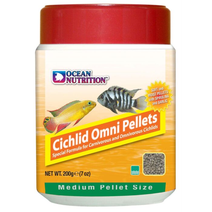 Ocean Nutrition Cichlid Omni Freshwater Pellet Medium 200g (1009186)