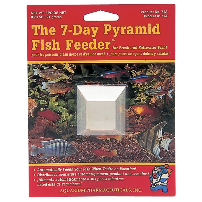API 7 Day Pyramid Fish Feeder