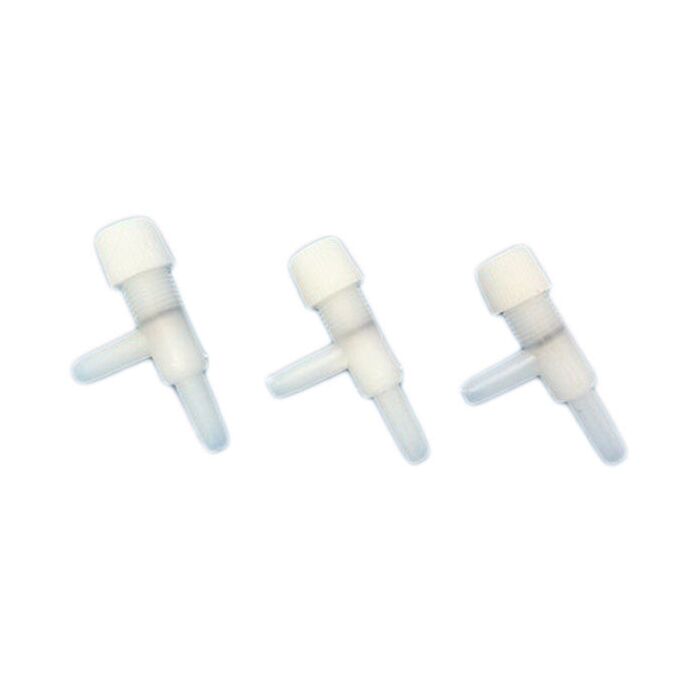 2 Way Controlled Airline Valve 3pcs - White