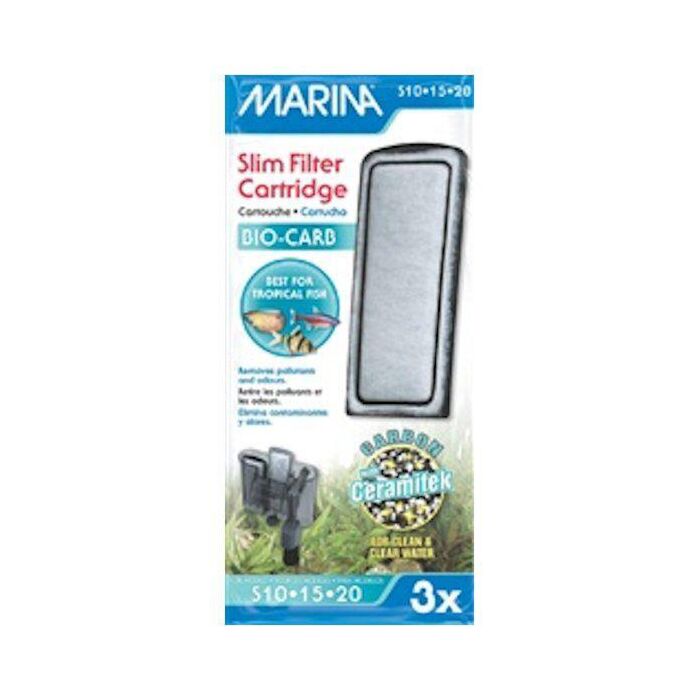 Marina Bio Carb Cartridges for Slim Filters 3pk