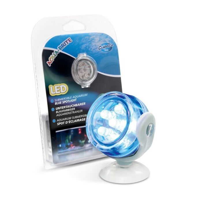Classica Aqua-Brite Blue LED USB Lamp
