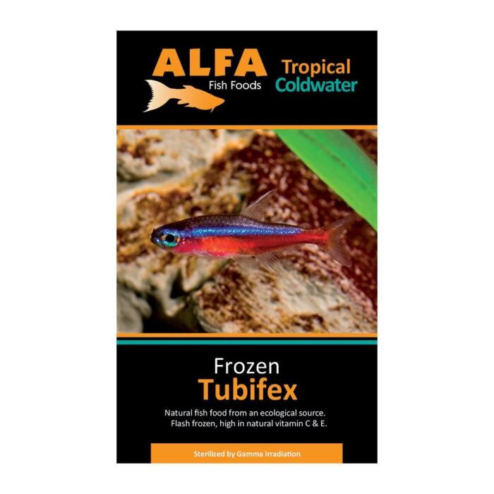 Alfa Gamma Frozen 100g Blister Pack - Tubifex