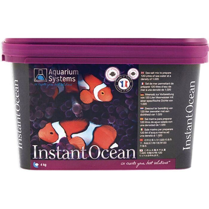 Instant Ocean Aquarium Marine Sea Salt 4kg / 120 litres