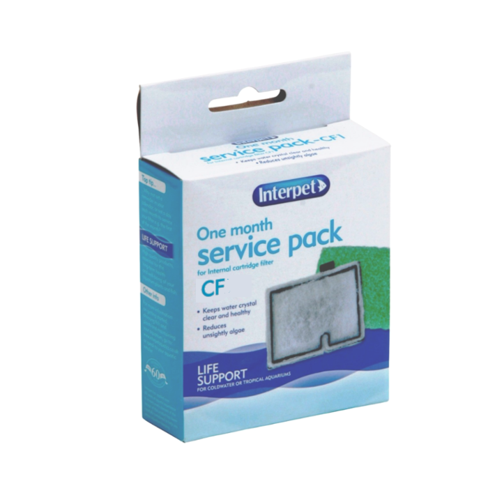 Interpet 1 Month Service Filter Cartridge Pack CF3