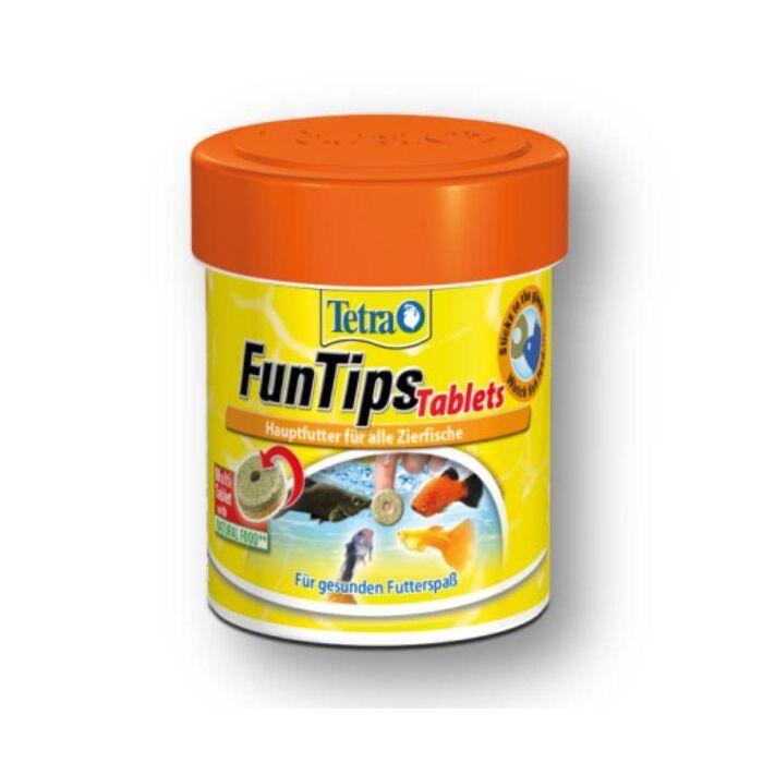 Tetra Fun Tips Tablets 75 Tablets 30g  - Stick on Glass