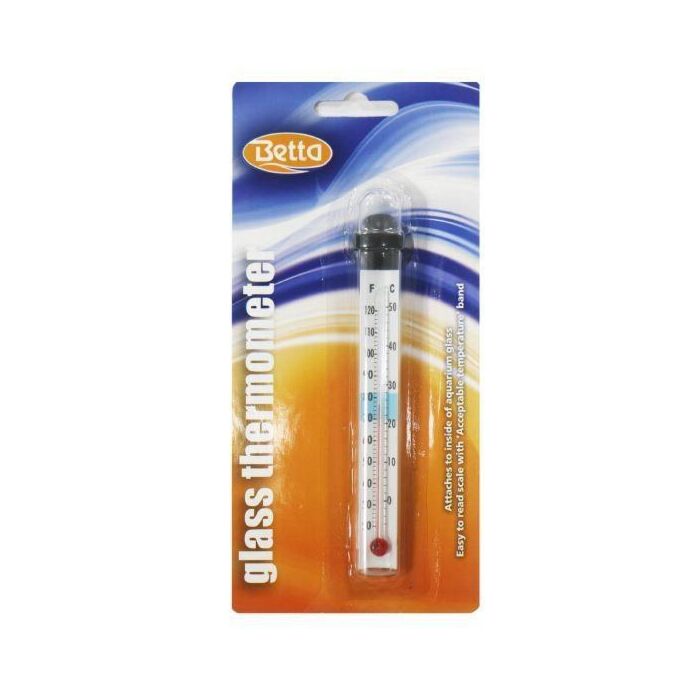 Betta Easy Read Glass Thermometer 