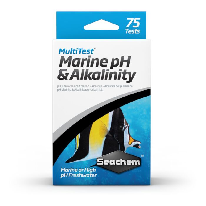 Seachem Multi Test Marine pH & Alkalinity Test Kit