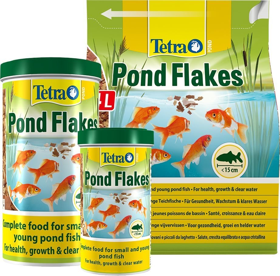 pond fish food flakes